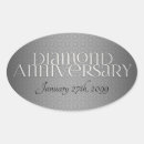 Recherche de soixantième anniversaire mariage autocollants Diamant