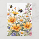 Recherche de abeille fleur cartes postales Pour elle