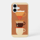 Recherche de café de café iphone coques Marron