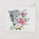 Recherche de jaguar sauvage cartes postales Aquarelle