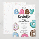 Recherche de beignet invitations Le bébé arrosent