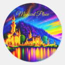 Recherche de paysage magique autocollants Forêt