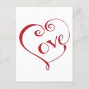 Recherche de mots romantiques cartes postales Valentine