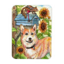 Recherche de boîte lettres magnets Chiot