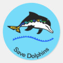 Zoek naar dolfijn ontwerp stickers Krachtens het zee