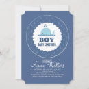 Recherche de baby shower garçon invitations Baleine