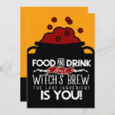 Recherche de chaudron sorcière invitations Orange