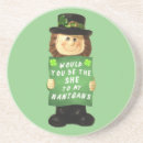 Recherche de trèfle 4 feuilles de dessous de verres Shamrock