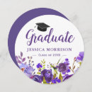 Recherche de joint graduation invitations Violet