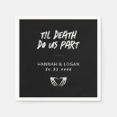 Recherche de halloween mariage serviettes Jusqu'à la mort