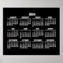 Recherche de calendrier annuel posters Blanc