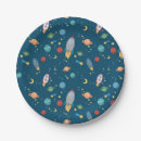 Recherche de espace extra atmosphérique assiettes en papier Étoiles