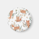 Zoek naar vossen magneten Schattig