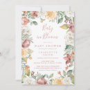 Recherche de boho floral baby shower invitations Aquarelle