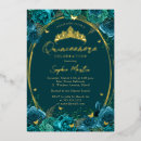 Zoek naar turquoise quinceanera uitnodigingen Tiara
