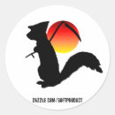 Recherche de écureuils drôles autocollants Pour enfants