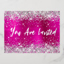 Recherche de hot pink invitations Glamour