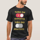Zoek naar badmintonspeler tshirts Badmintonliefhebster