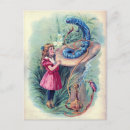 Recherche de alice pays merveilles cartes postales Illustration