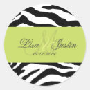 Recherche de monochrome autocollants Monogramme