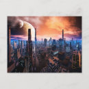 Recherche de scifi cartes postales Ville