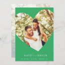 Recherche de coeur vert invitations Tendance