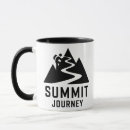Recherche de sommet de montagne tasses Randonnée