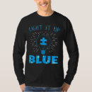 Recherche de autism awareness tshirts Blue