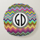 Recherche de motif zigzags coussins Rayures