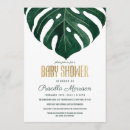 Recherche de leaf baby shower invitations Botanique