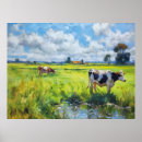 Recherche de peinture vache art Nature