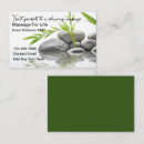 Zoek naar natuurlijke visitekaartjes Spa