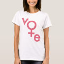 Recherche de symbole féminin tshirts Vote