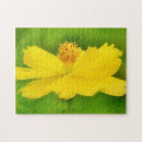 Zoek naar gele bloemen puzzels Floreel