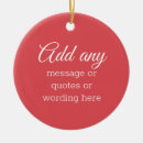 Recherche de rouges ornements Blanc