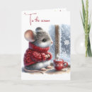 Recherche de souris noël cartes Hiver