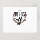 Recherche de fatigue cartes postales Café