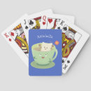Recherche de tasses jeux de cartes Thé