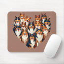 Recherche de shetland tapis souris Collie