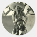 Recherche de peau de vache autocollants Cowgirl