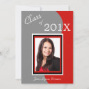 Recherche de red graduation invitations Fille