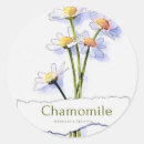 Recherche de camomille autocollants Thé