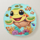 Recherche de tortue mignonne coussins Pour enfants