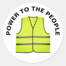Recherche de gilets autocollants Protestation