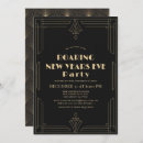 Recherche de new years invitations Noir