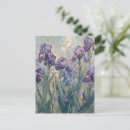Recherche de iris monet cartes postales Vintage