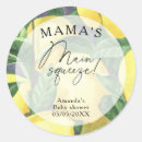 Recherche de citrus autocollants Aquarelle