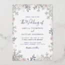 Recherche de de neige mariage invitations Hiver