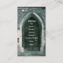 Zoek naar middeleeuwse visitekaartjes Gothic