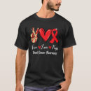 Zoek naar bloed kanker tshirts Rood